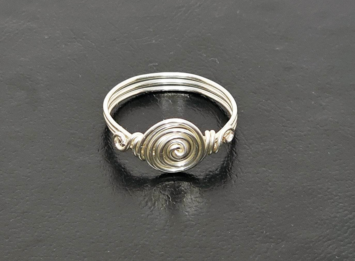 Silver Wire Rosette