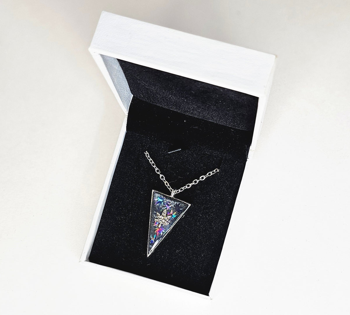 Leaf Pyramid Necklace