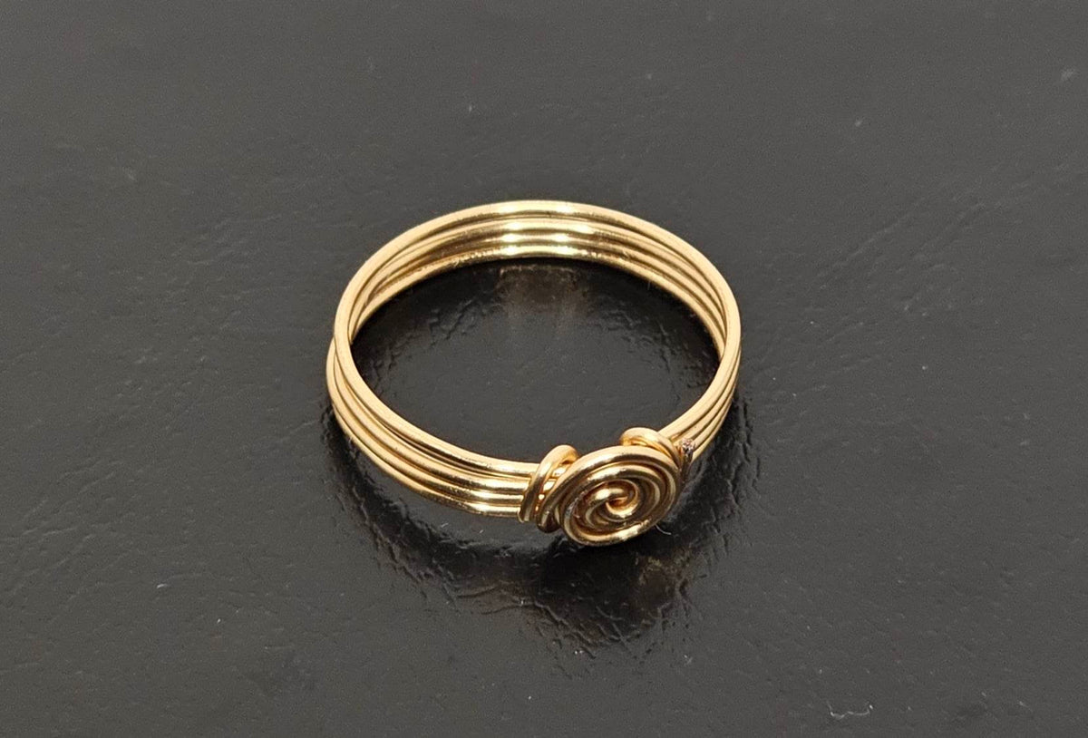 Gold Wire Rosette