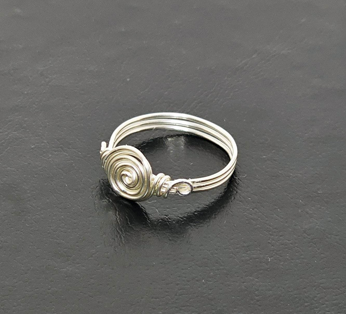 Silver Wire Rosette