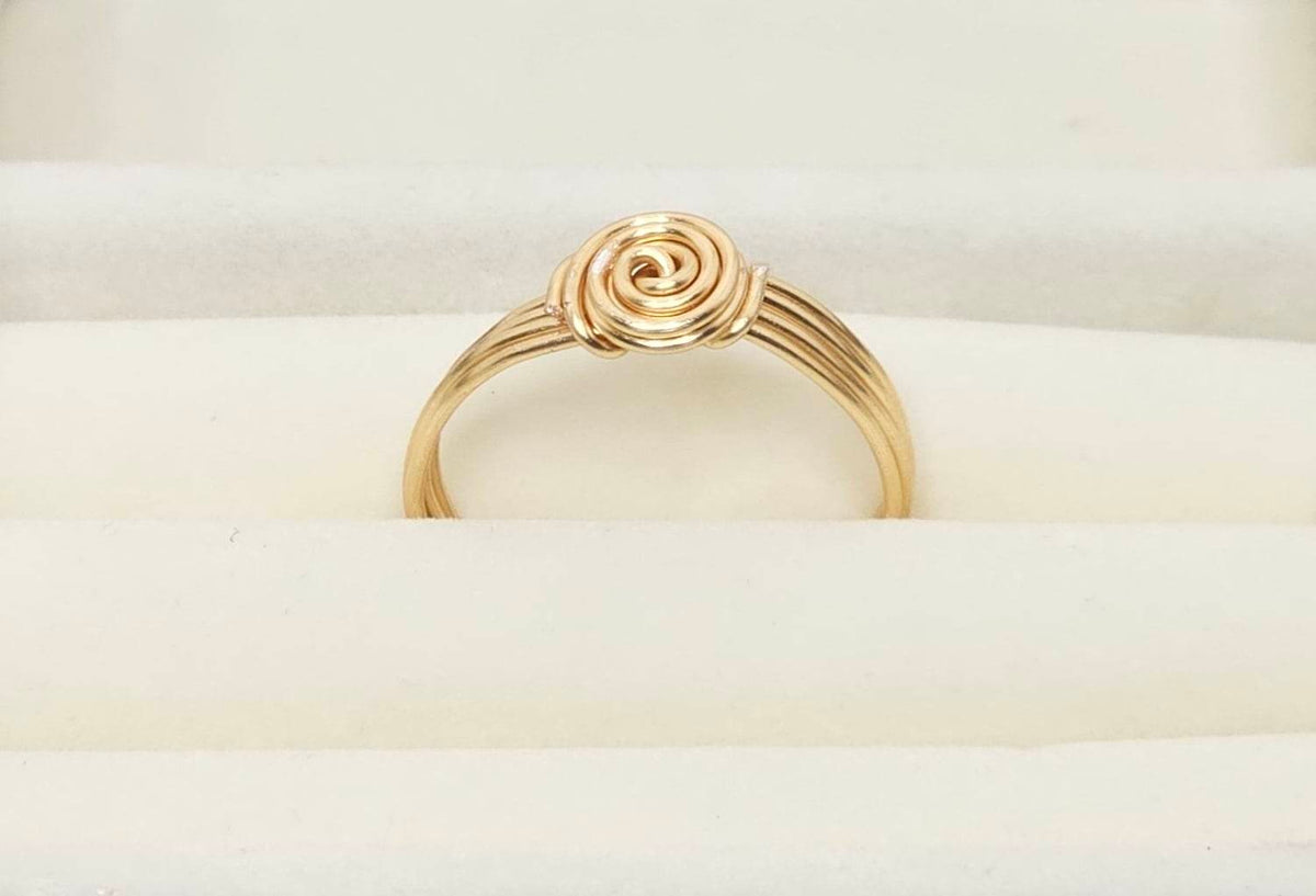 Gold Wire Rosette